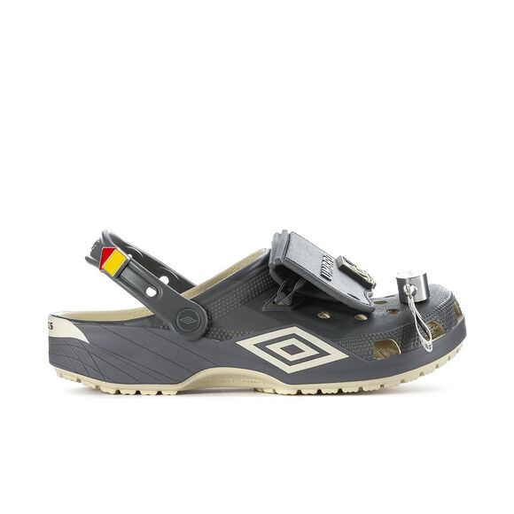 Crocs Classic Clog Umbro Bone/Slate Grey Men\'s Size 10 - (213397-2YD)